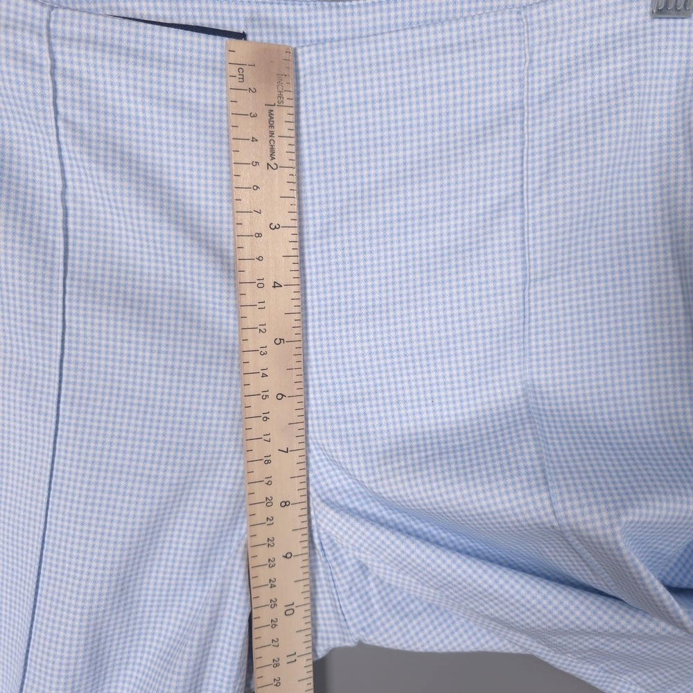 BROOKS BROTHERS Women's Cropped Ankle Pants 4 Stretch Blue Natalie S457-012CB1 - Picture 7 of 11